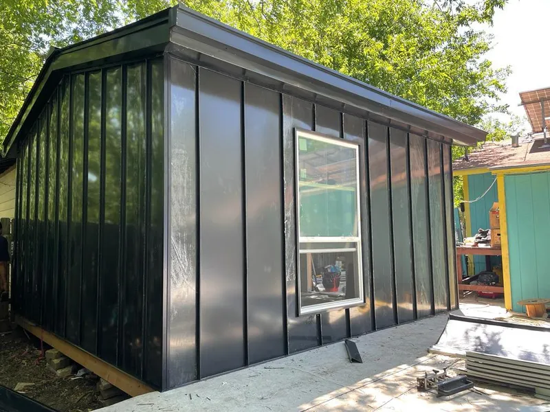 Black standing seam metal wall panels for Roof Inspection in Hopkinsville