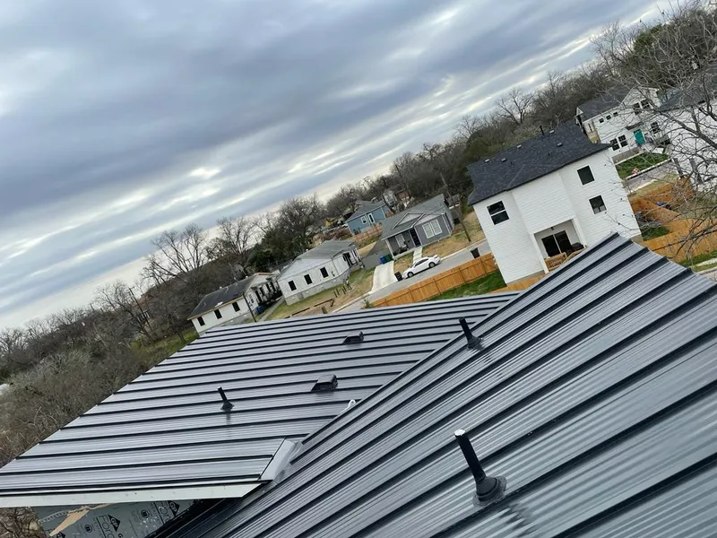 Standing seam metal roof panels with vents for Skylight Repair in Hopkinsville